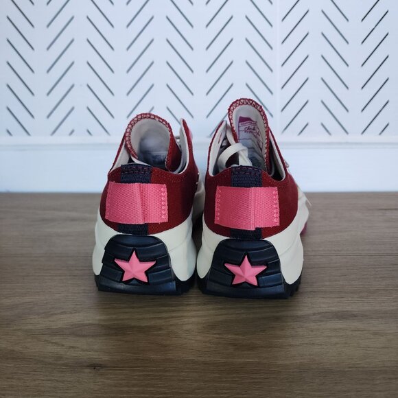 ⭐Converse Run Star Hike Platform Color Pop Sz 10 Men's Shoes Sneaker Red A14272C - Picture 5 of 8